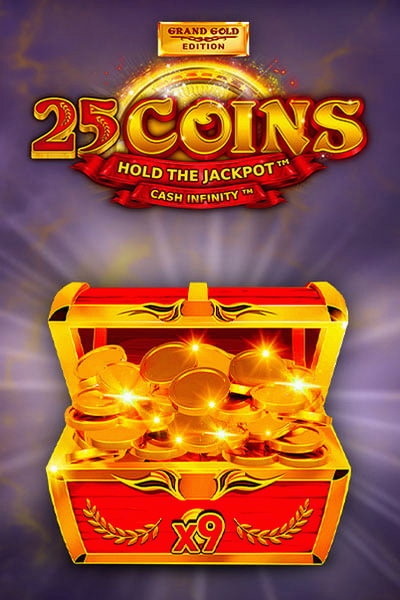 25 Coins Grand Gold Edition-kolikkopeli casinossa Betwest