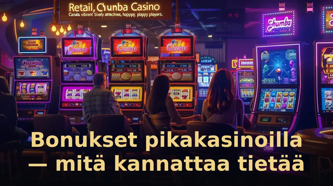 Bonukset pikakasinoilla — mitä kannattaa tietää